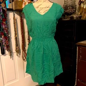 NWT Mossimo women’s green Easy Waist swim cover up dress